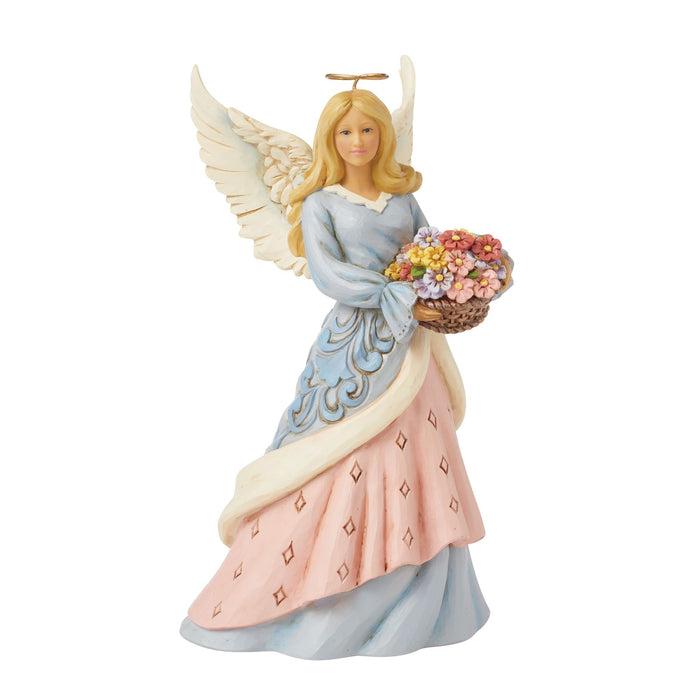 Angel with Flower Basket Fig