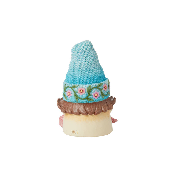 Knitting Hat Gnome Figurine