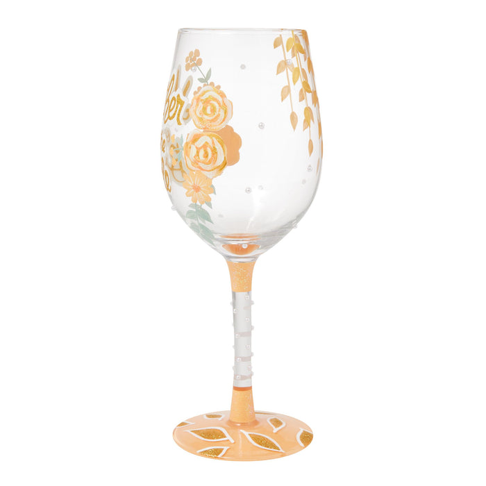 Mother of the Bride Wine Glass