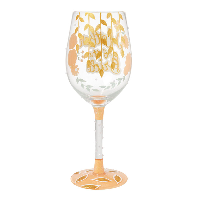 Mother of the Bride Wine Glass