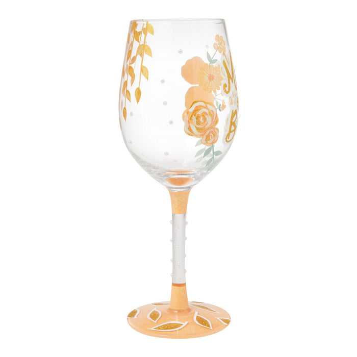 Mother of the Bride Wine Glass