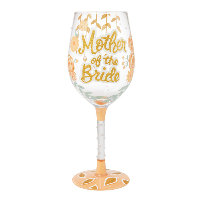 Mother of the Bride Wine Glass