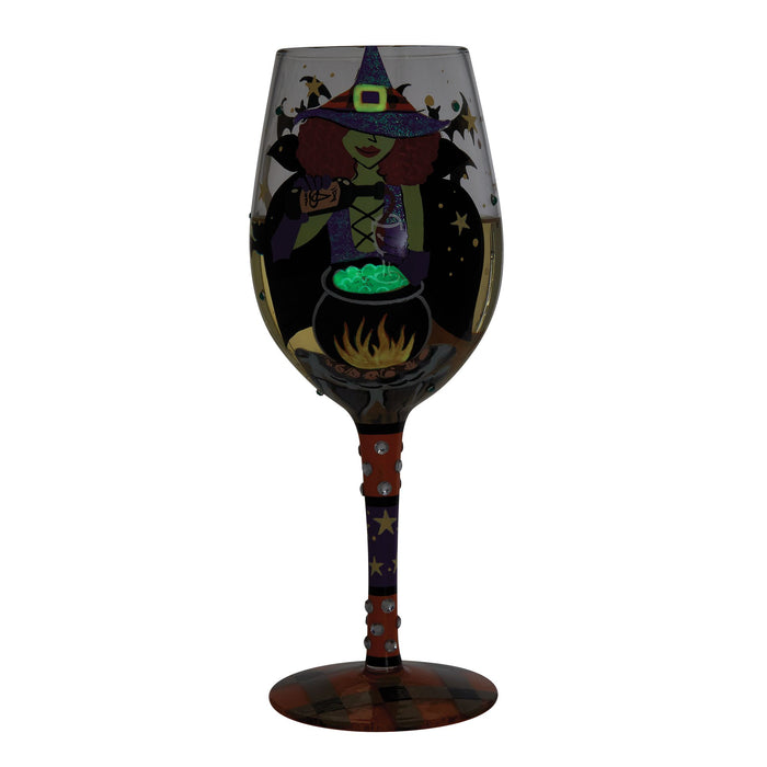 Working Witch Wine Glass