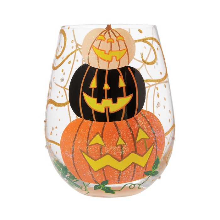 Hello Halloween Stemless Wine