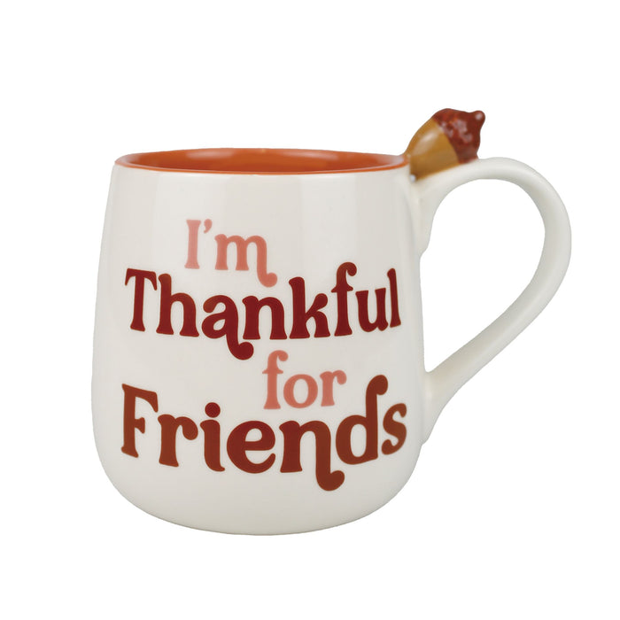 Thankful Friends Acorn Mug