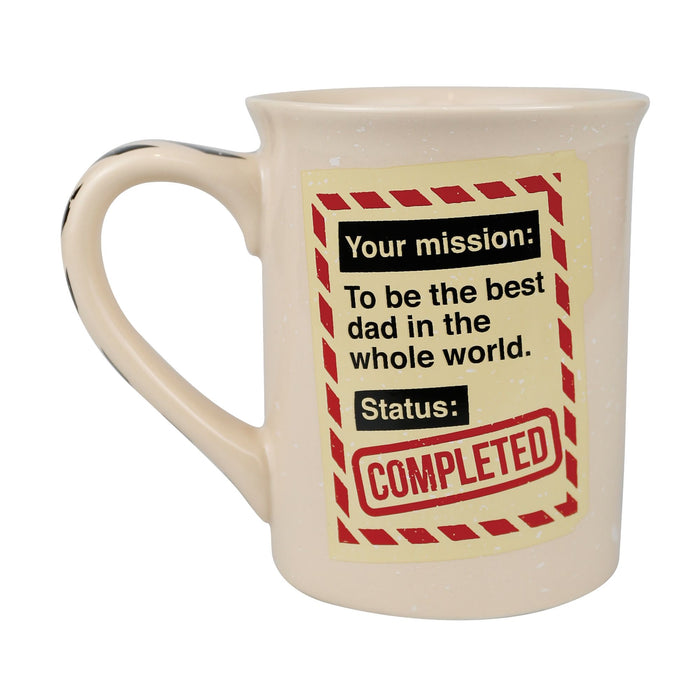 Top Secret Dad 16 oz Mug