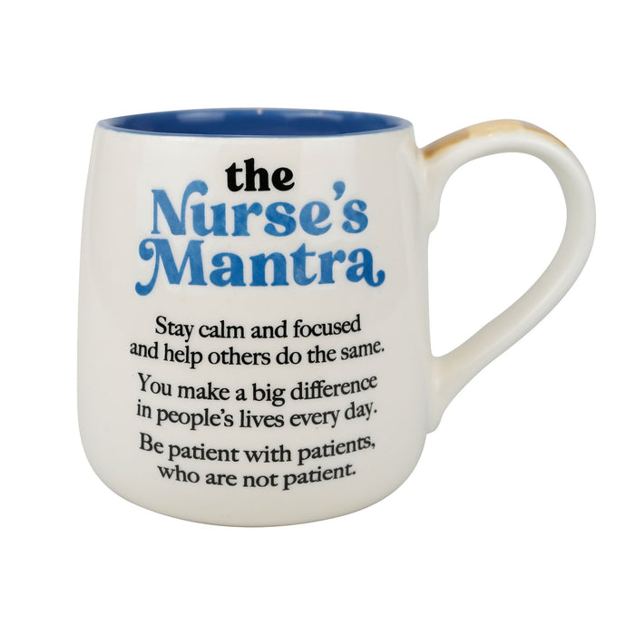 Nurse Mantra Sculpted Mug