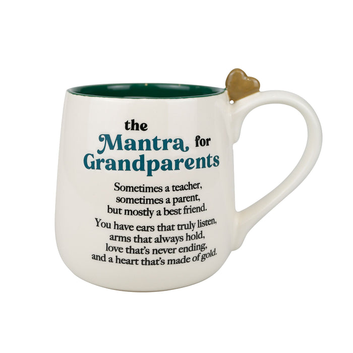 Grandparent Mantra Sculpt Mug