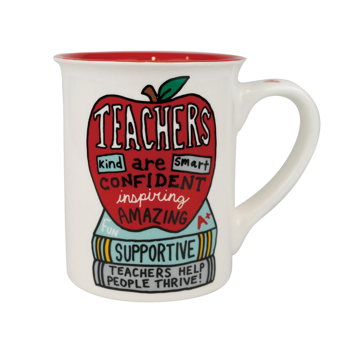 Teacher Apple 16 oz Mug