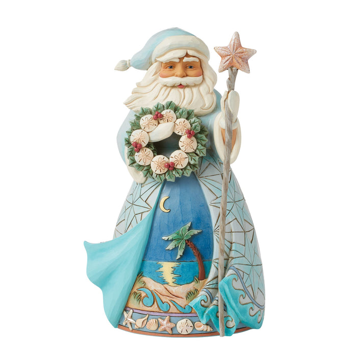 Santa with Sand Dollar Fig