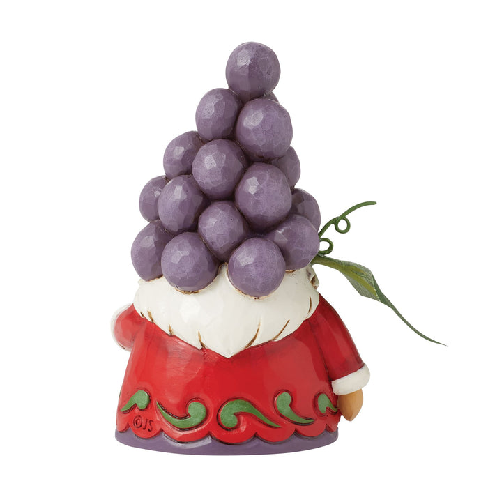 Grapes Gnome Figurine