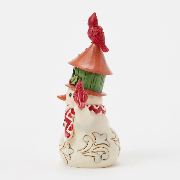 Snowman Birdhouse Hat Mini