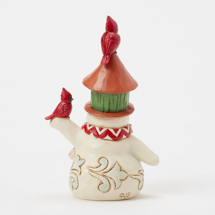 Snowman Birdhouse Hat Mini