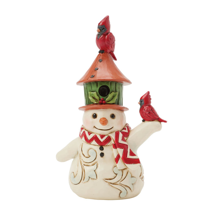 Snowman Birdhouse Hat Mini