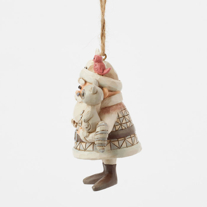 Woodland Santa w/ Animals H/O