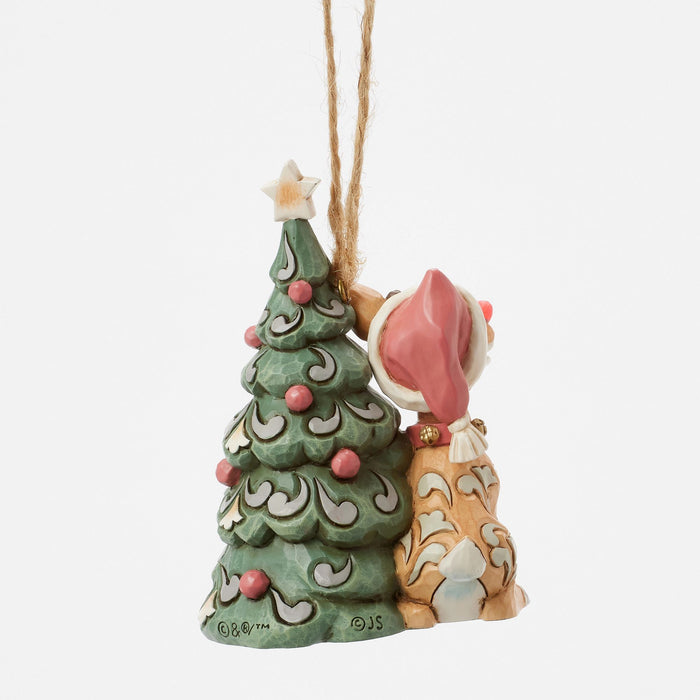 Woodland Rudolph with Tree H/O