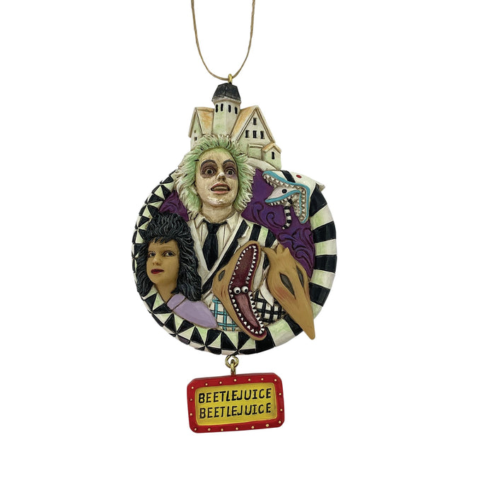 Beetlejuice Group Ornament