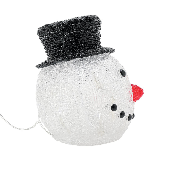 Snowman Head LED Decor