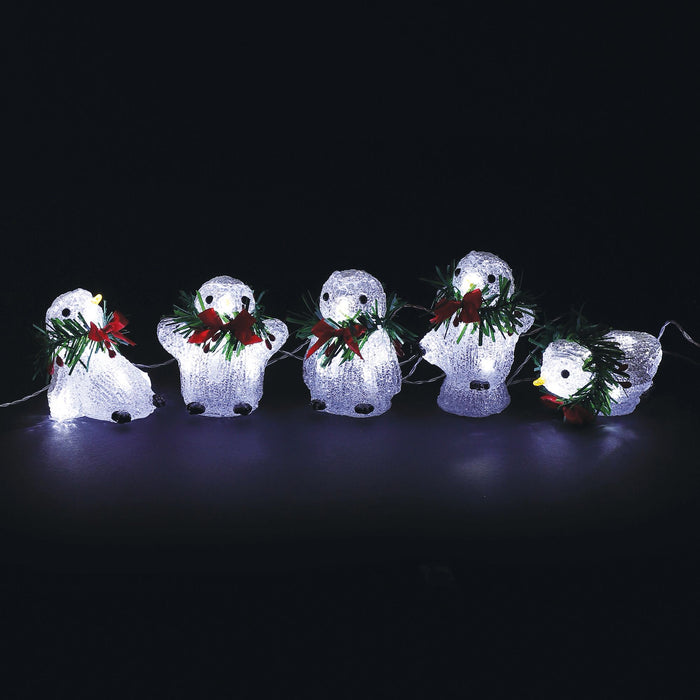 Penguins LED Decor