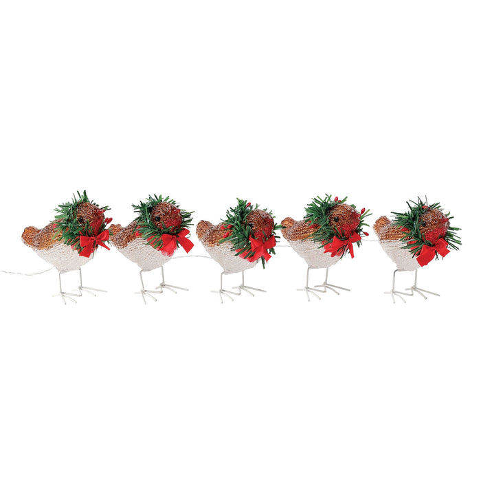 Christmas Birds LED Decor