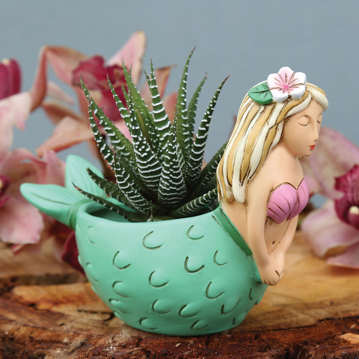 Baby Mermaid Planter