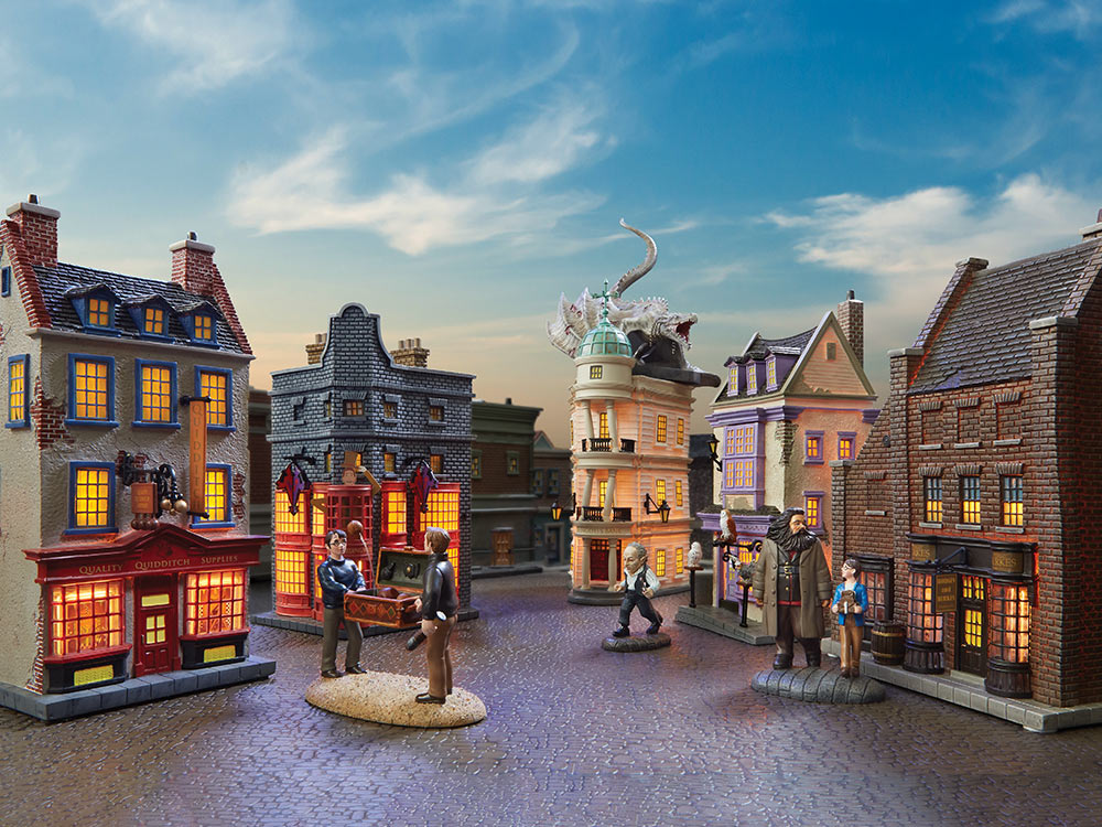 Diagon Alley from the Wizarding World of Harry Potter Village by Department 56