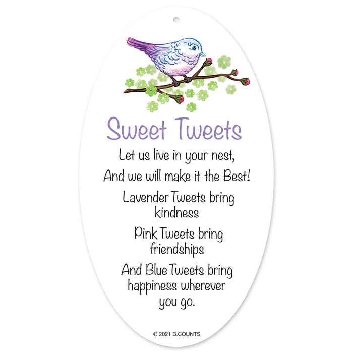 Sweet Tweets Orn Asst/3