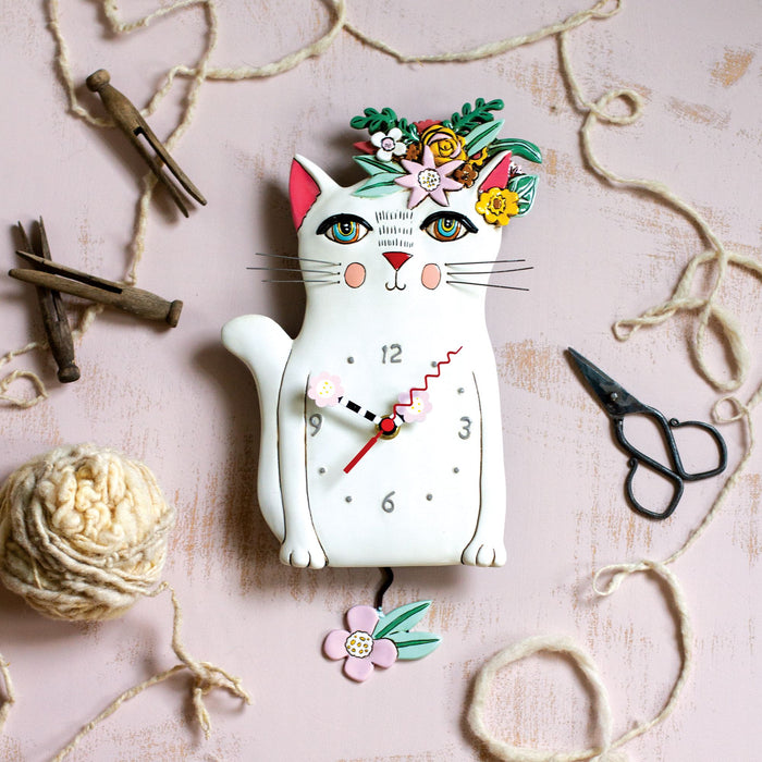 Pretty Kitty Clock