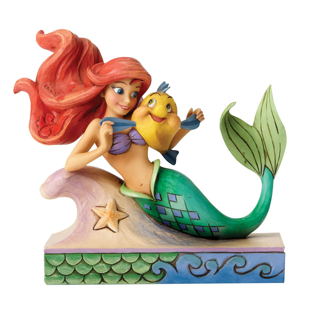 Ariel with Flounder — Enesco Gift Shop