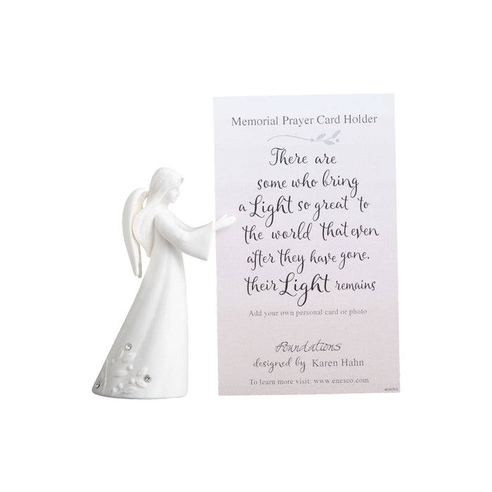 Angel with Prayer Card Holder