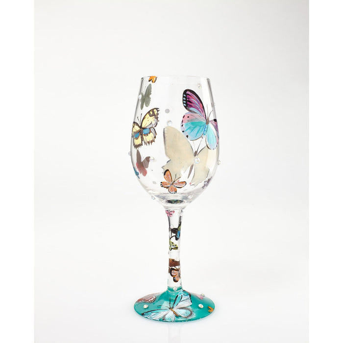 Wine Glass Butterflies