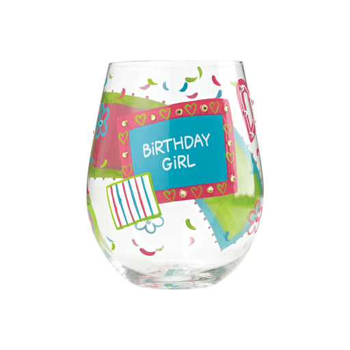 Wine Glass Birthday Streamers — Enesco Gift Shop