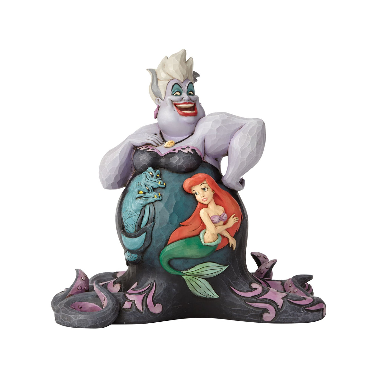 Disney Traditions by Jim Shore “The Little Mermaid” 25th Anniversary Stone  Resin Figurine, 6.25”