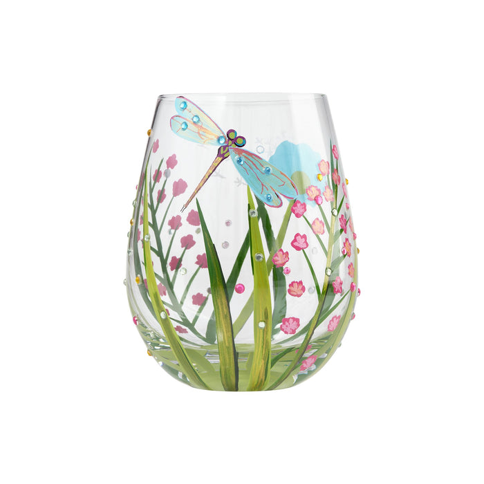 Stemless Glass Dragonfly