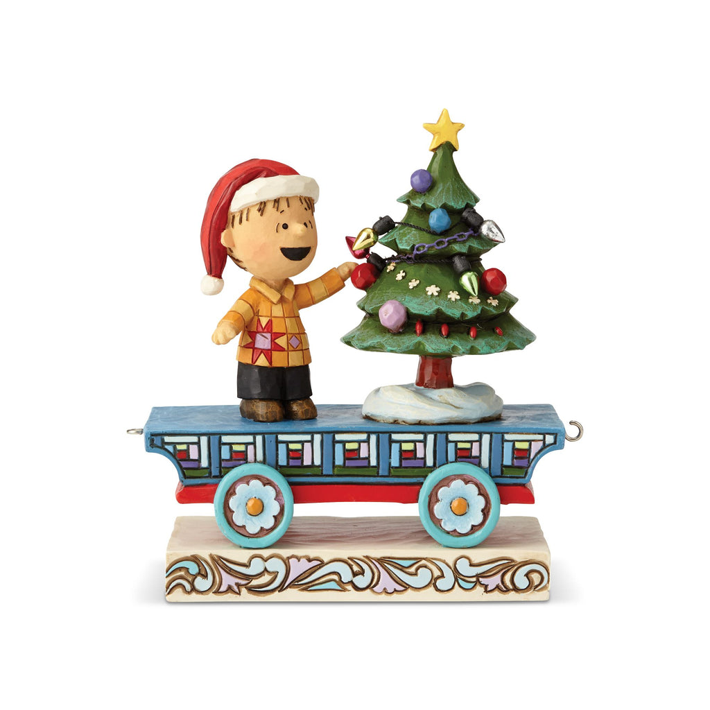 Linus Christmas Train Car — Enesco Gift Shop