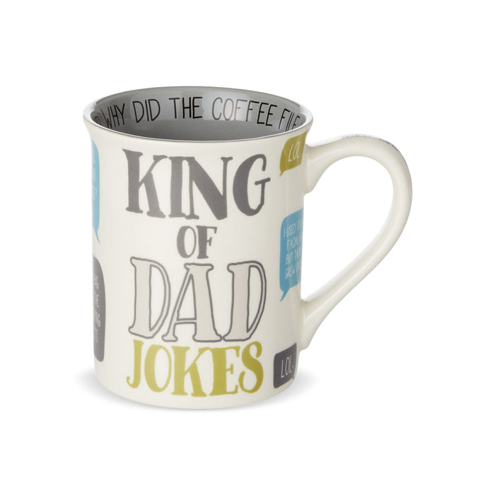 Dad King of Jokes Mug