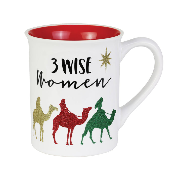 Three Wise Women Glitter  Mug