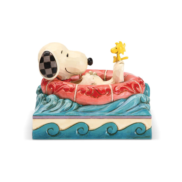 Snoopy/Woodstock in Floatie