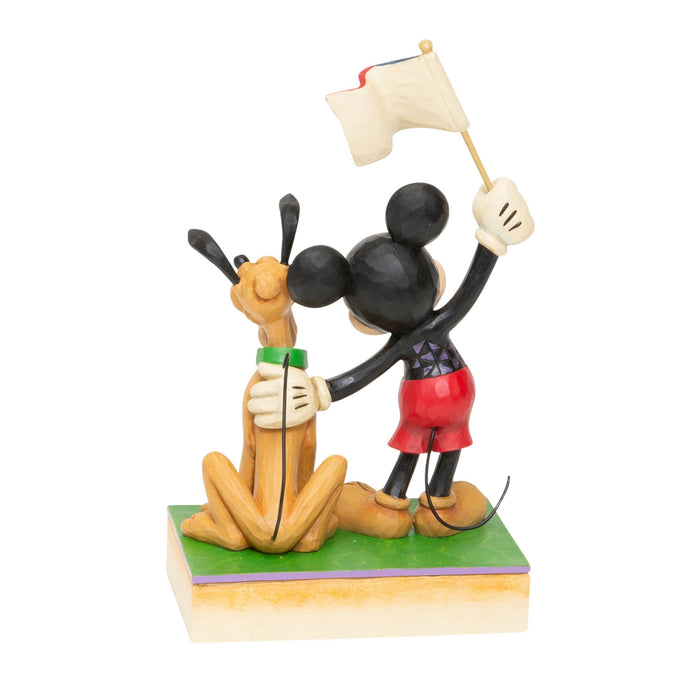 Mickey and Pluto Patriotic