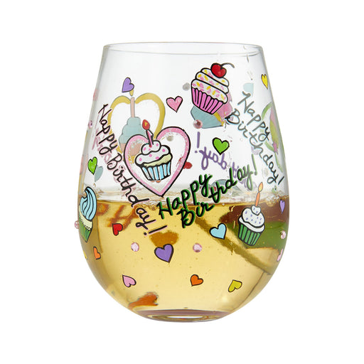 Bling Leopard Wine Glass by Lolita from Enesco