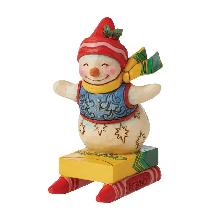 Crayola Snowman Mini Figurine