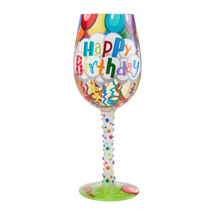 Wine Glass Birthday Streamers