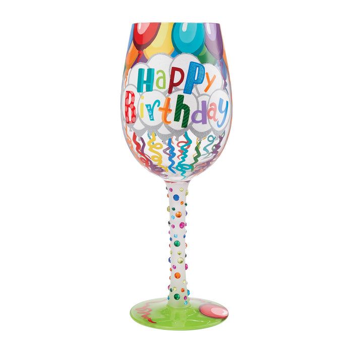 Wine Glass Birthday Streamers