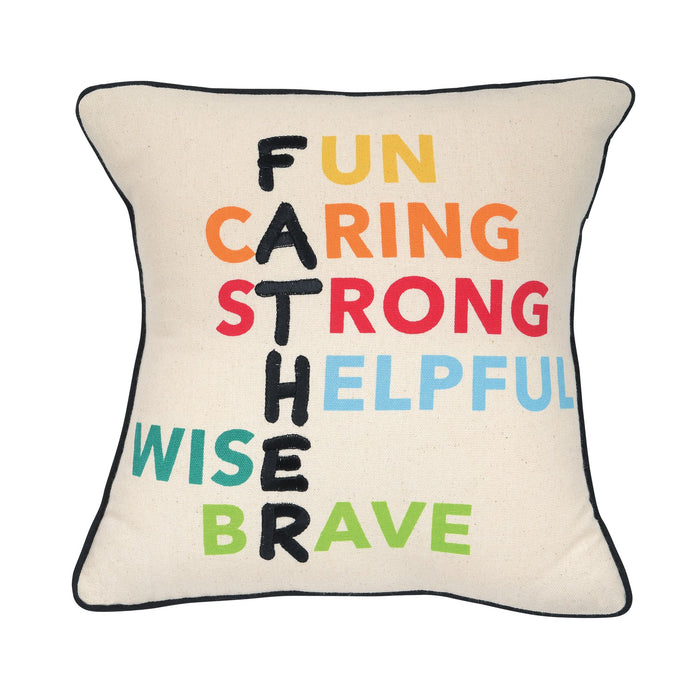 FATHER ANAGRAM PILLOW