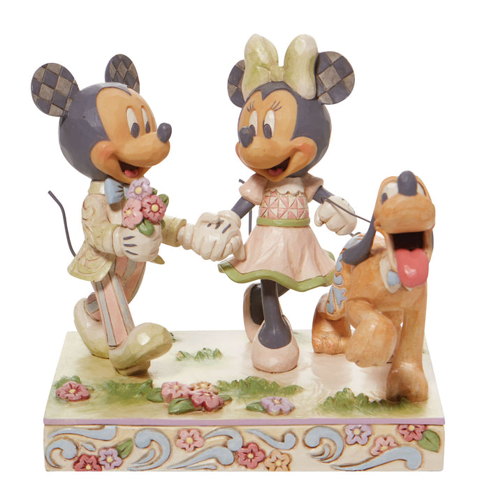 White Woodland Mickey&Minnie