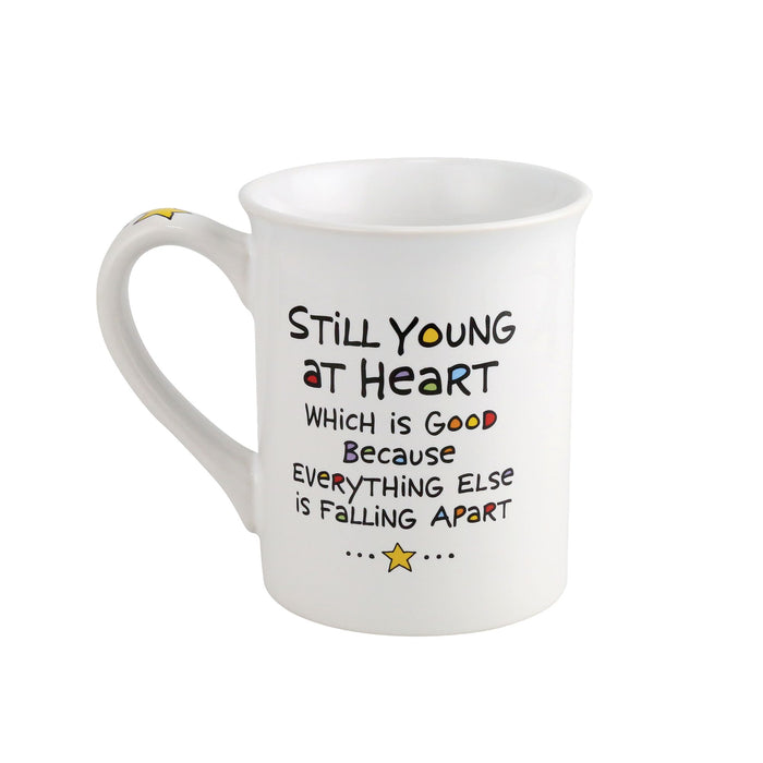 CUPPADOODLE FOREVER YOUNG MUG