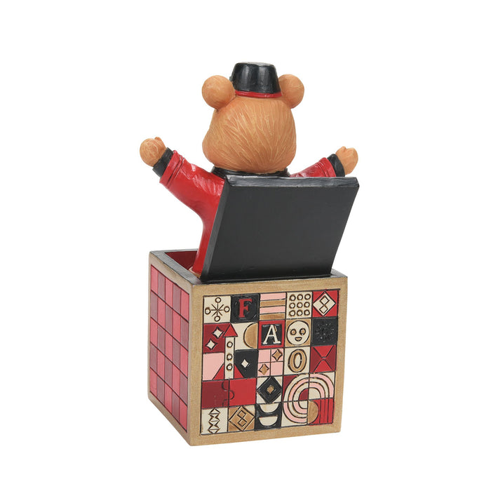 Jack-in-the-Box Teddy Bear