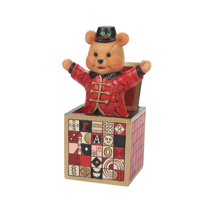 Jack-in-the-Box Teddy Bear