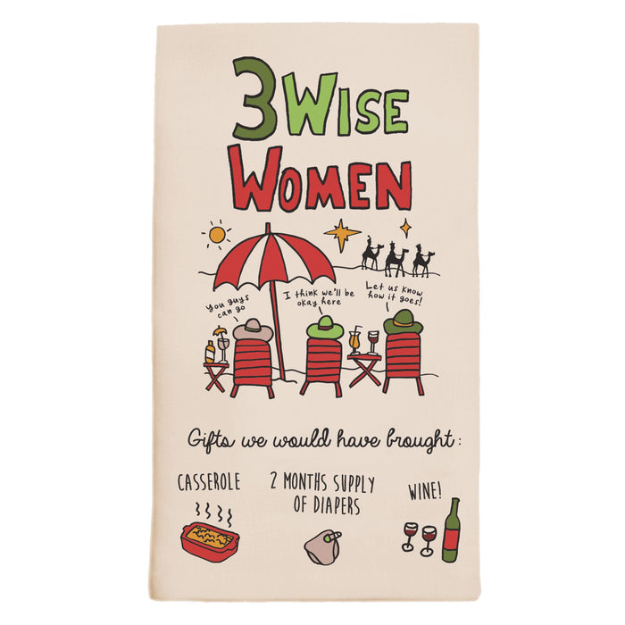 3 Wise Women at Beach Towel