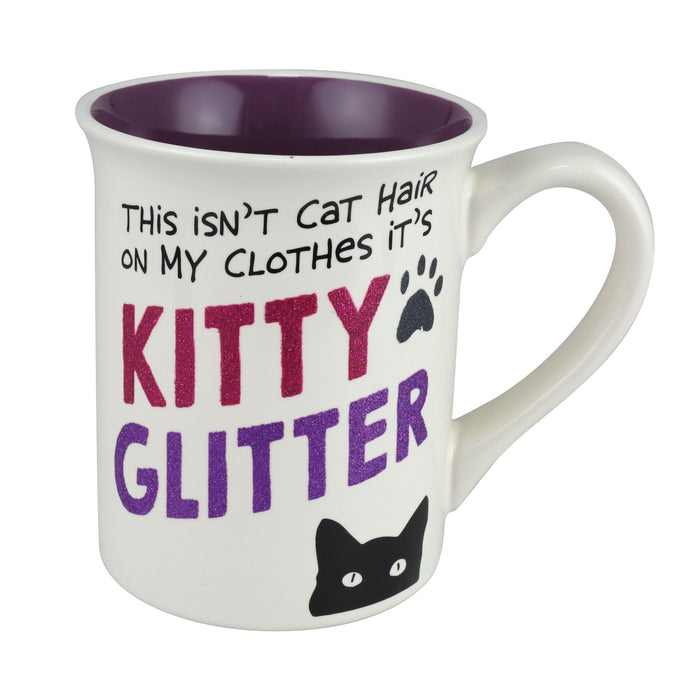 Kitty Glitter Mug 16 oz